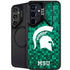 Michigan State University Spartans Digital Pixels Galaxy S24 Plus Kickstand Case